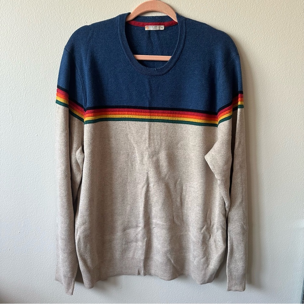 Men's Marine Layer XL Stripe Sweater